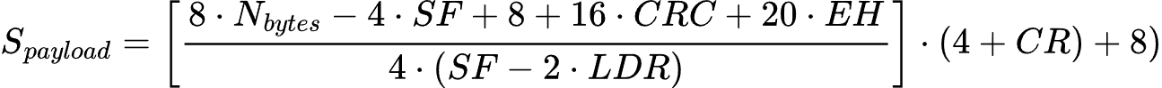 Payload Symbol Formula